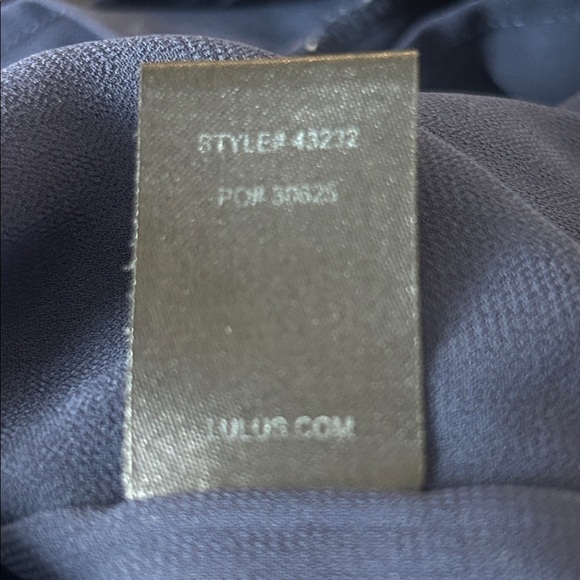 Lulu’s Shift And Shout Navy Short Sleeve Mini Dress Size Small - Picture 11 of 16